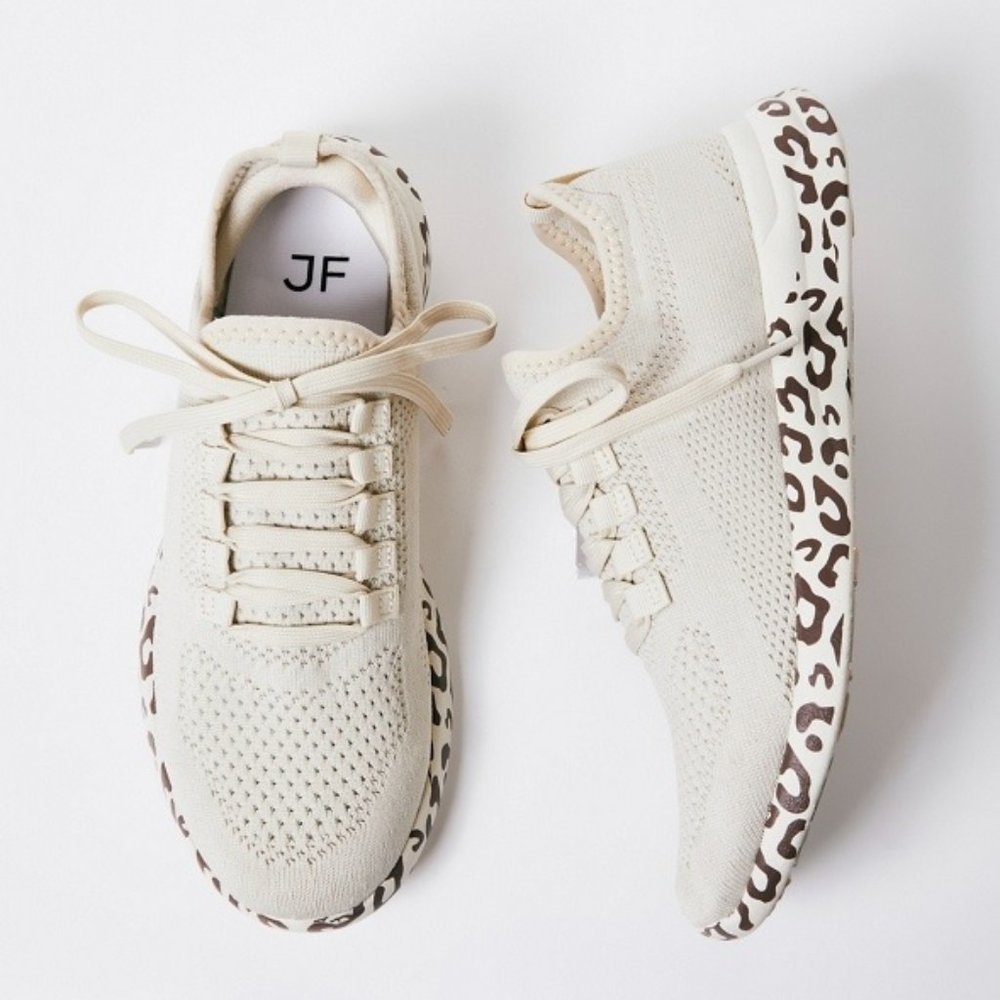 ISO - JustFab Easton Leopard Sneakers Size 11